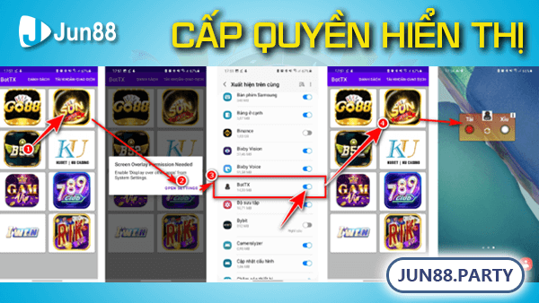 Cấp quyền hiển thị