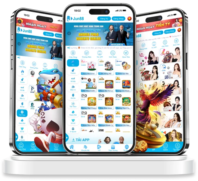 Giao diện Poker trên ứng dụng di động Jun88