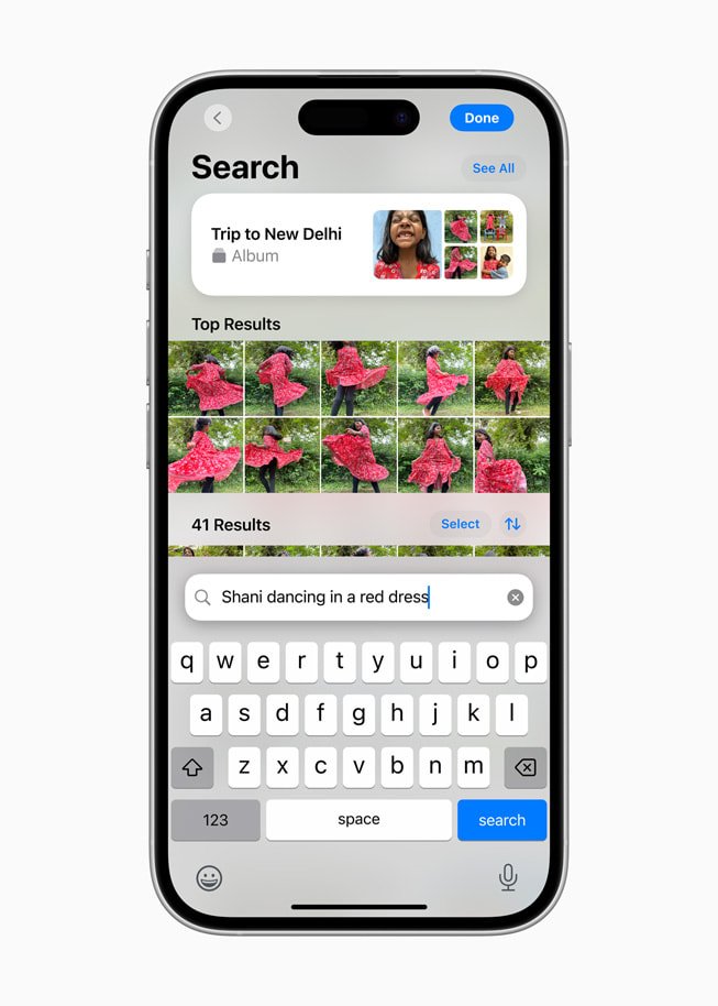 Apple Intelligence giúp bạn tìm kiếm bằng hình ảnh
